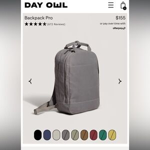 Day Owl backpack Pro